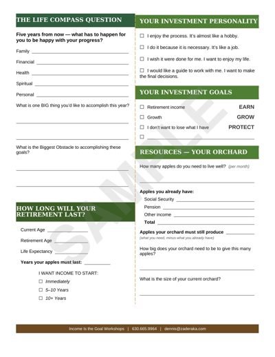 Workbook page 2 – worksheet